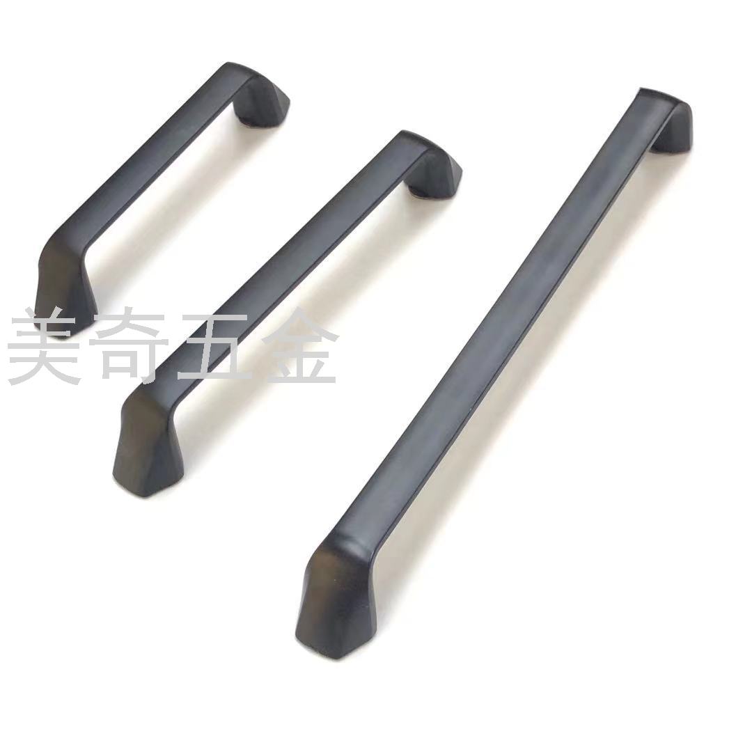 Modern Minimalist Zinc Alloy Furniture Cabinet Door Handle Light Luxury Shoe Cabinet Wardrobe Cabinet Door Drawer Cabinet Door Handle