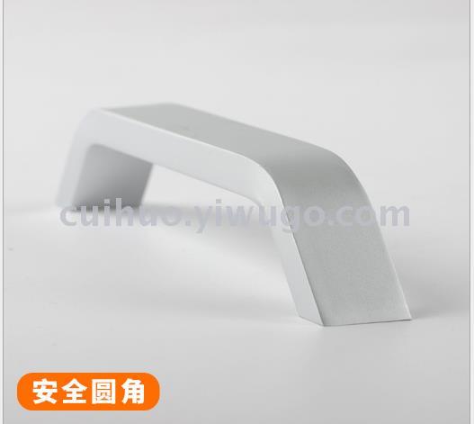 Aluminum Alloy Cabinet Door Handle Drawer Wardrobe Handle Open-Mounted Handle Modern Minimalist Wine Cabinet Handle