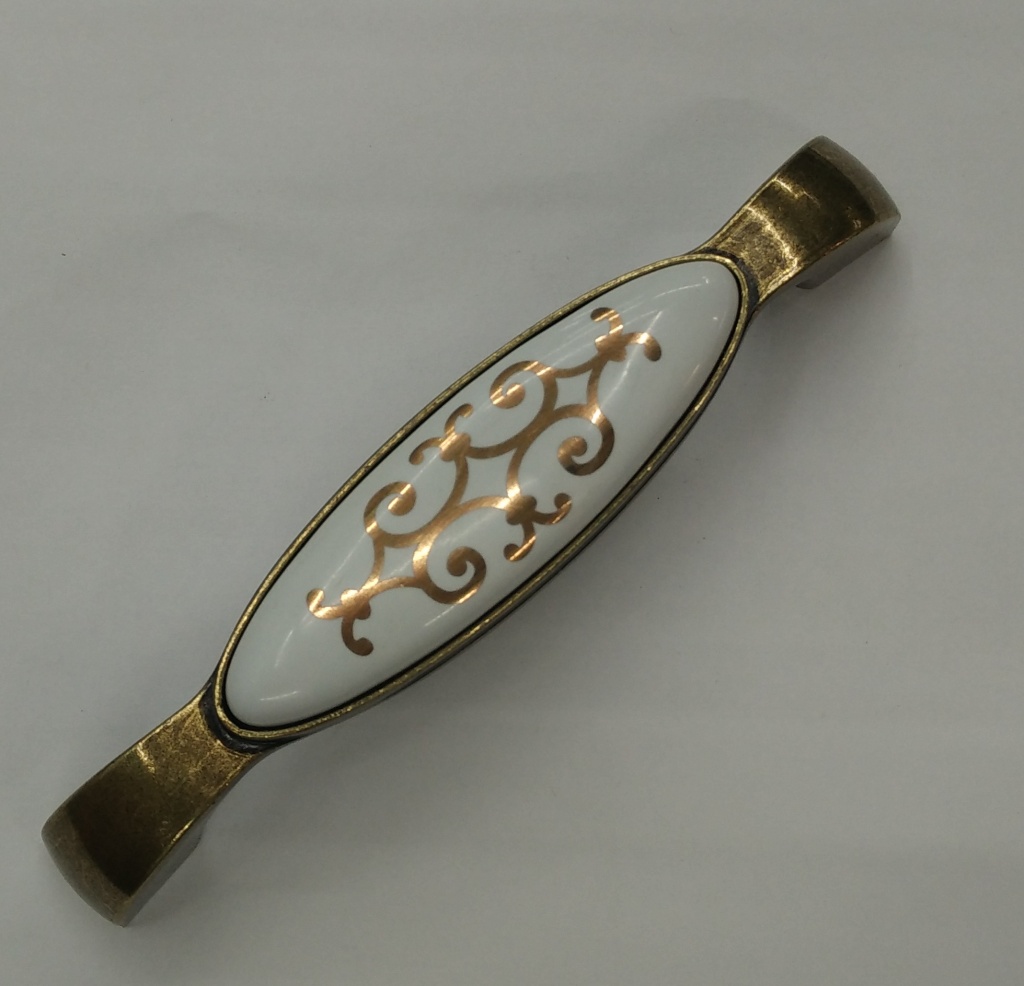 Simple European style antique ceramic handle handle door handle