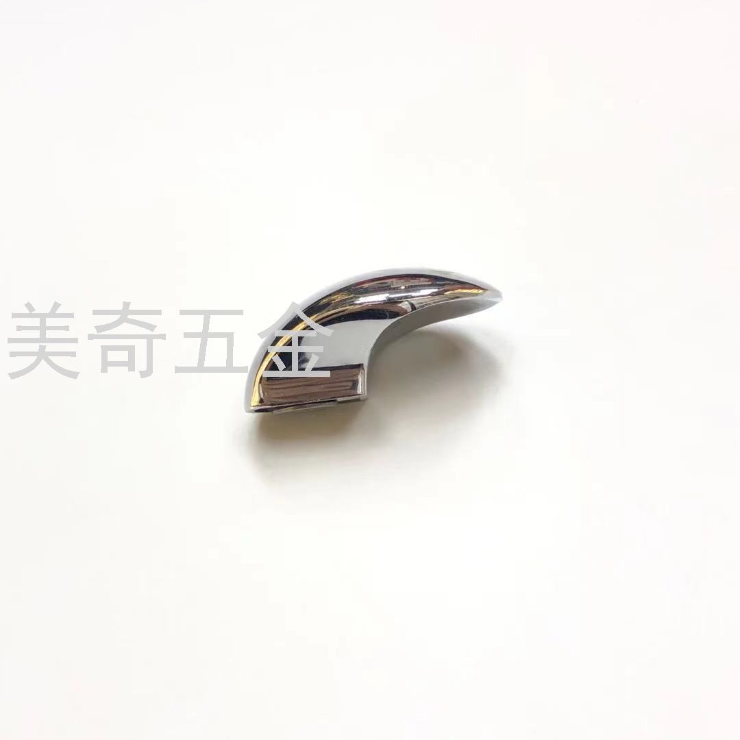 Modern Minimalist Zinc Alloy Furniture Cabinet Door Handle Light Luxury Cupboard Drawer Cabinet Closet Door Shoe Cabinet Single Hole Handle