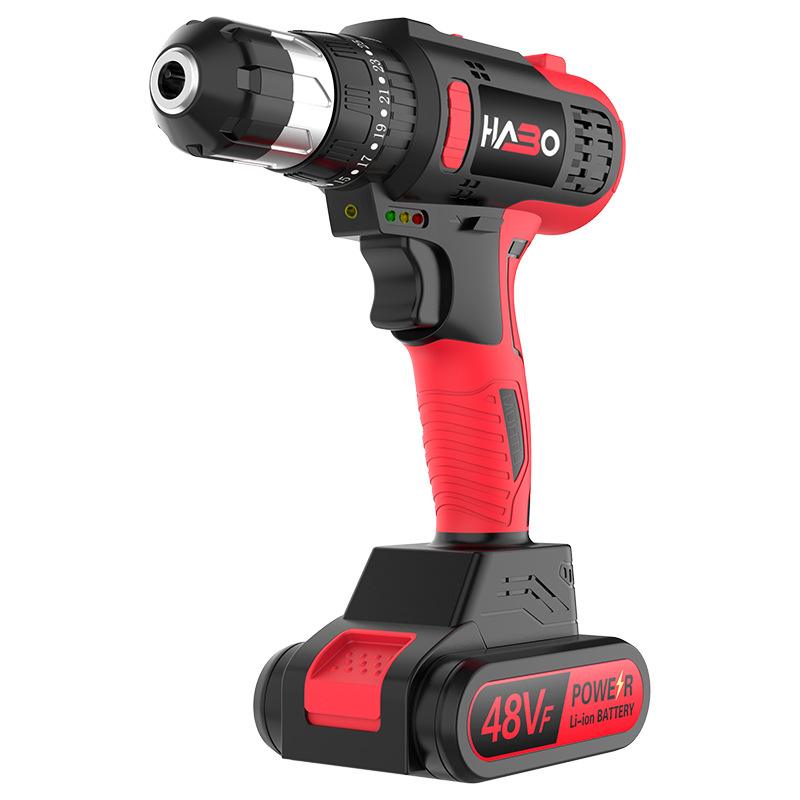 Fred  Multi-Function Lithium Battery Charging Electric Drill Electric Screwdriver Household Hardware Tools