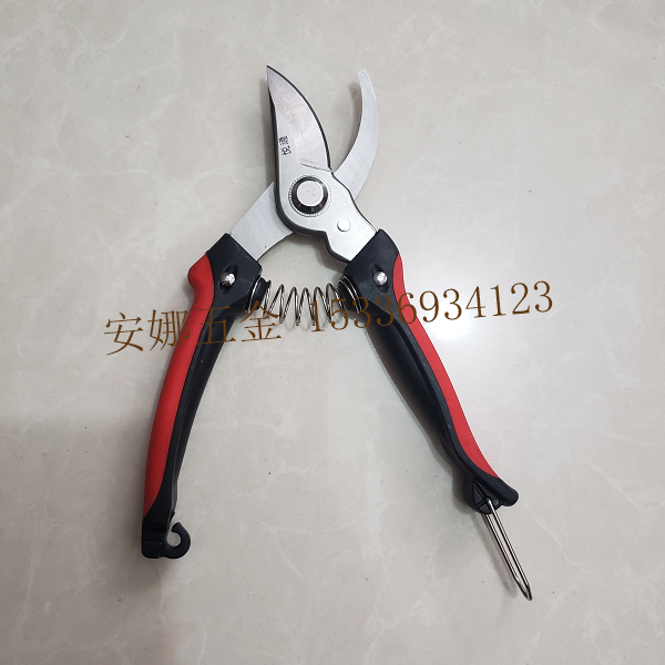Garden scissors steel handle plastic handle Garden fruit tree pruning Garden hardware tools