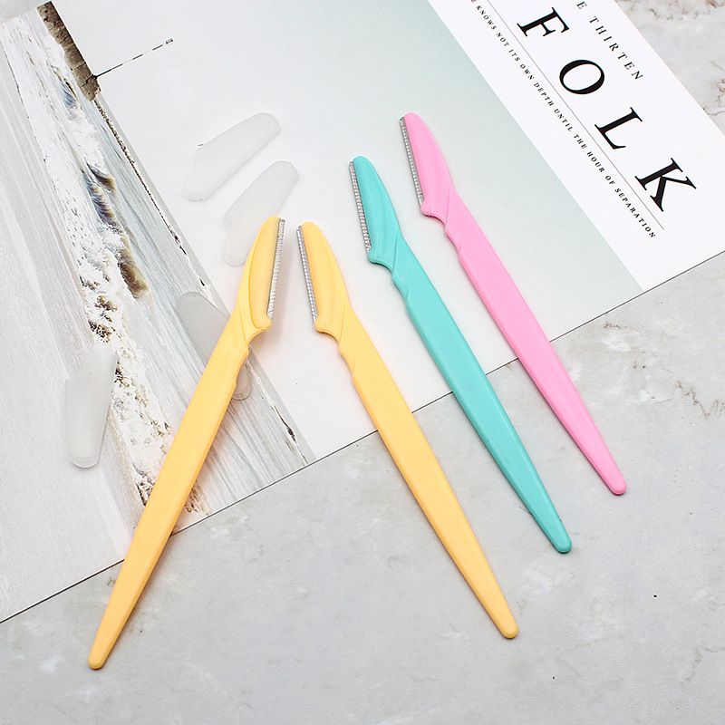 Simple EyeBrow Knife Sharp Hair Trimmer Eyebrow Eyebrow Scraper EyeBrow Shaper Beauty Eyebrow Shaping Tool Gift