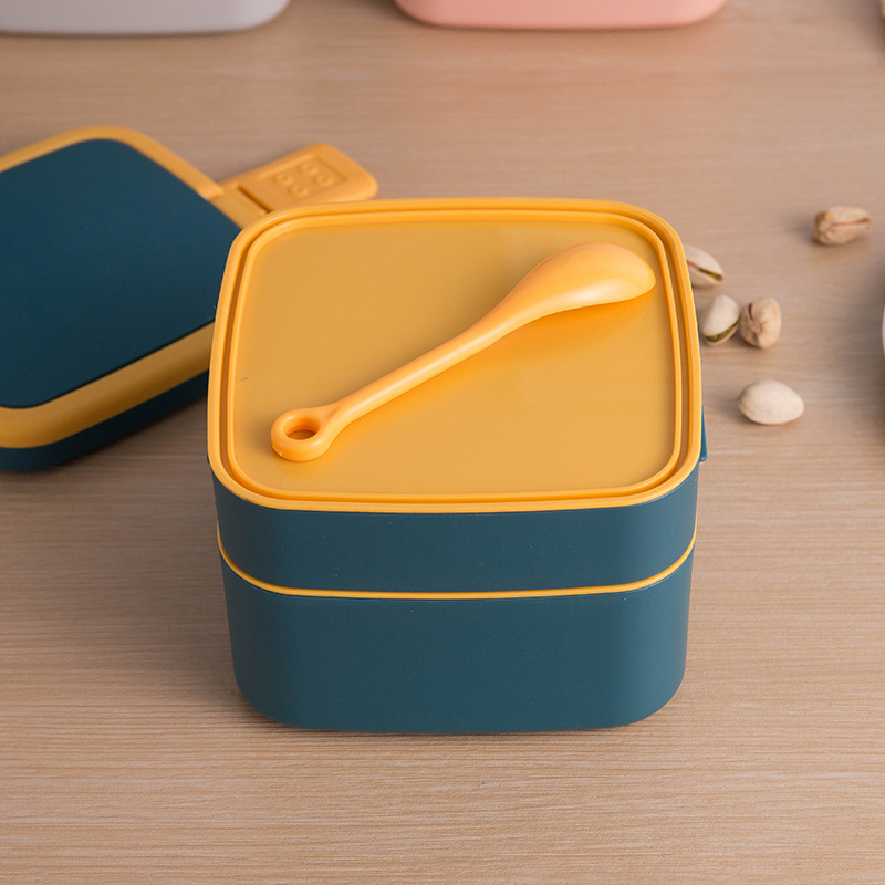 Bento Box Lunch Box Bento Box with Lid Office Worker Japanese Student Lunch Box Fitness Meal Microwave Oven Heating