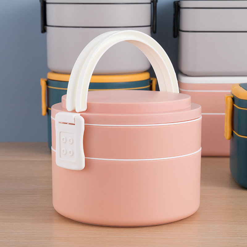 Bento Box Lunch Box Bento Box with Lid Office Worker Japanese Student Lunch Box Fitness Meal Microwave Oven Heating