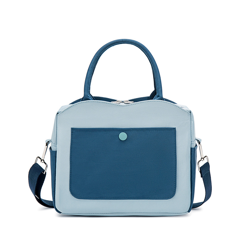 Thermal Bag Lunch Box Handbag Bento with Rice Aluminum Foil Thickening Hand Bag White Collar Lunch Dinner Bag