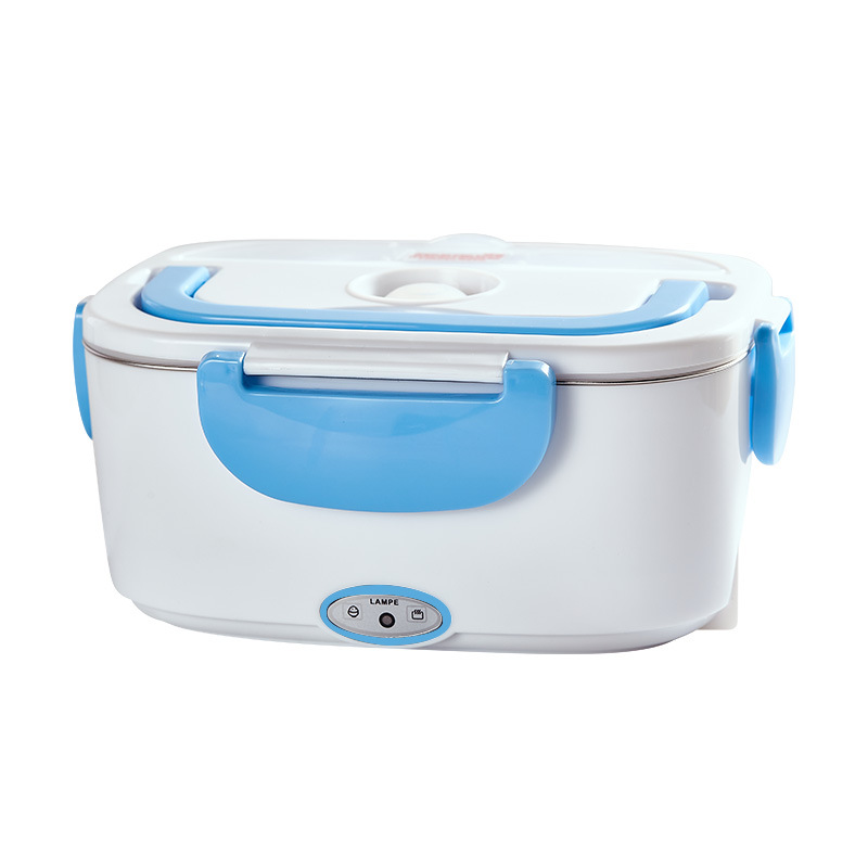 Portable DualPurpose Electric Lunch Box Stainless Steel Insulated Bento Box with Electric Heating Lunch Box Plugin
