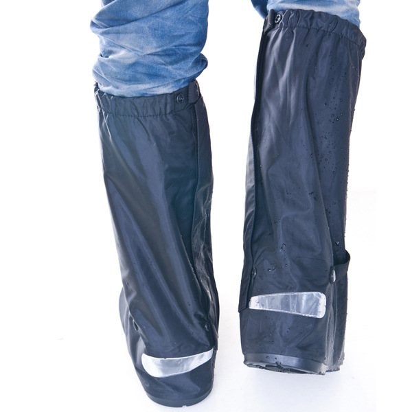 Oxford Cloth High-Top Waterproof Overshoe Waterproof Men&#039;s and Women&#039;s Outdoor Motorbike Thick Non-Slip Shoe Cover Bottom