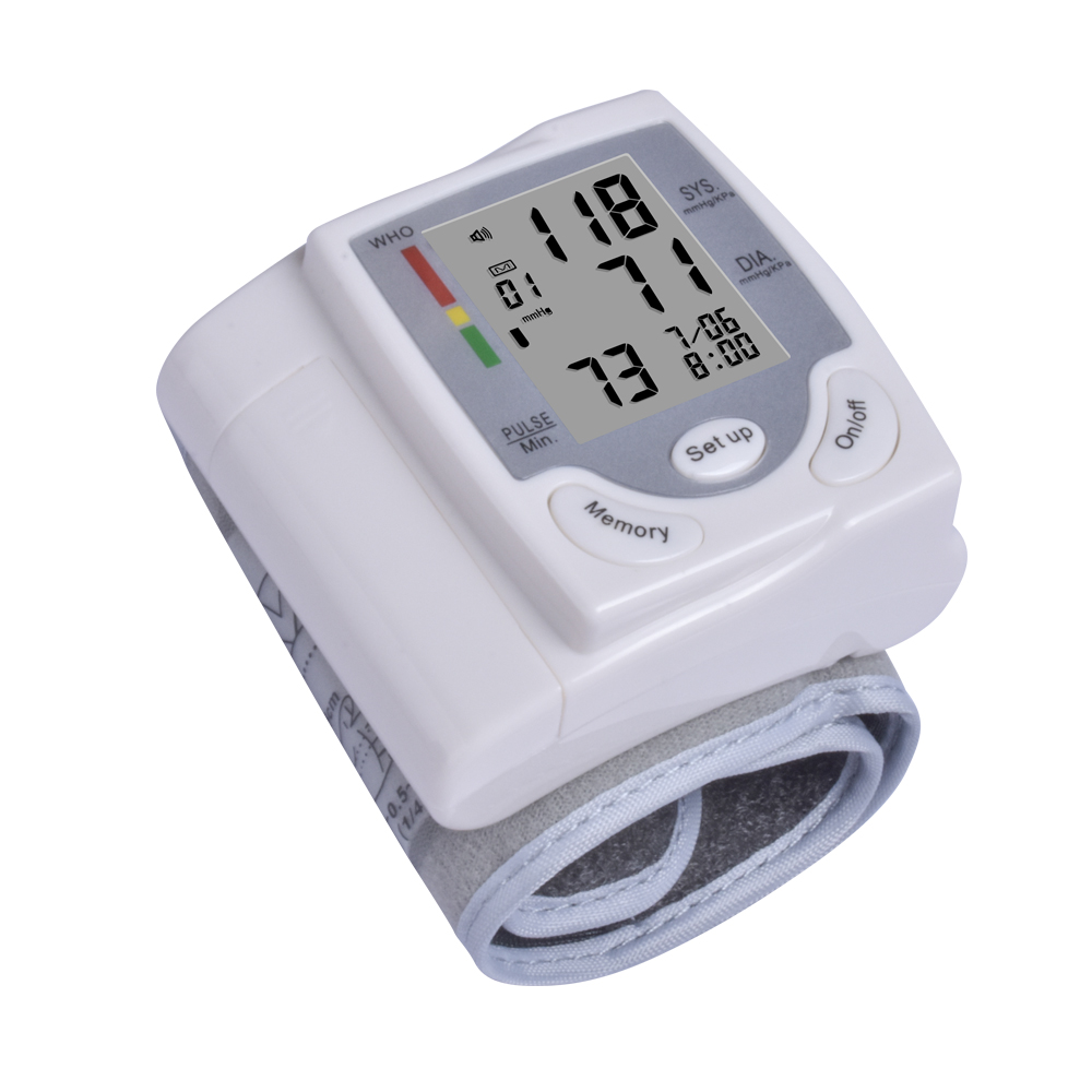 SOURCE Factory Direct Sales English Electronic Sphygmomanometer Foreign Trade E-Commerce in Stock Wholesale