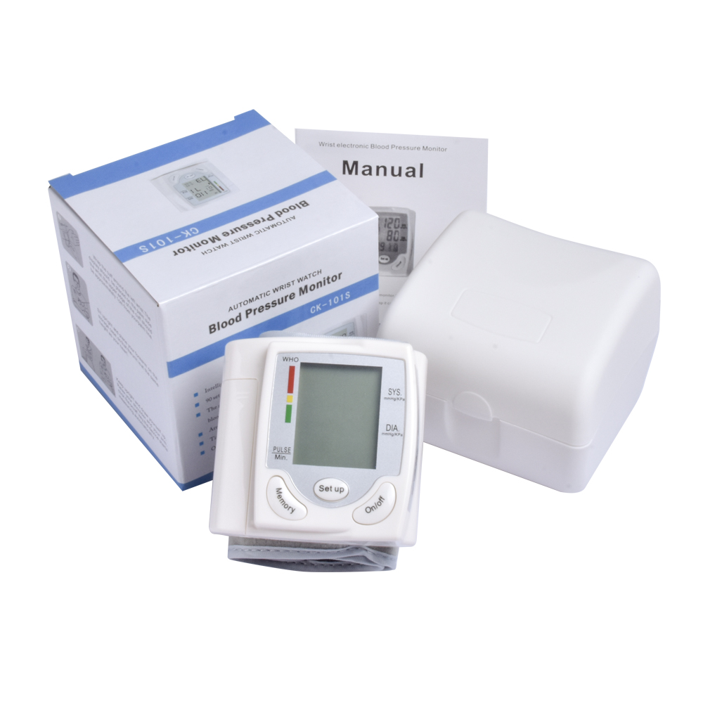 SOURCE Factory Direct Sales English Electronic Sphygmomanometer Foreign Trade E-Commerce in Stock Wholesale
