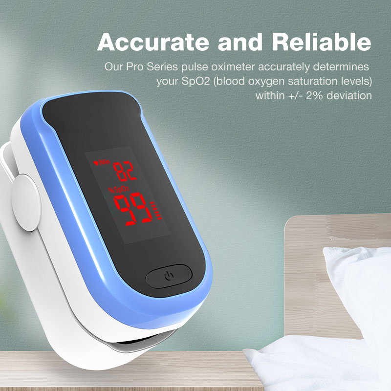 SOURCE Factory Direct Sales Hand-Hold Pulse Oximeter Finger Foreign Trade E-Commerce Oximeter in Stock Wholesale