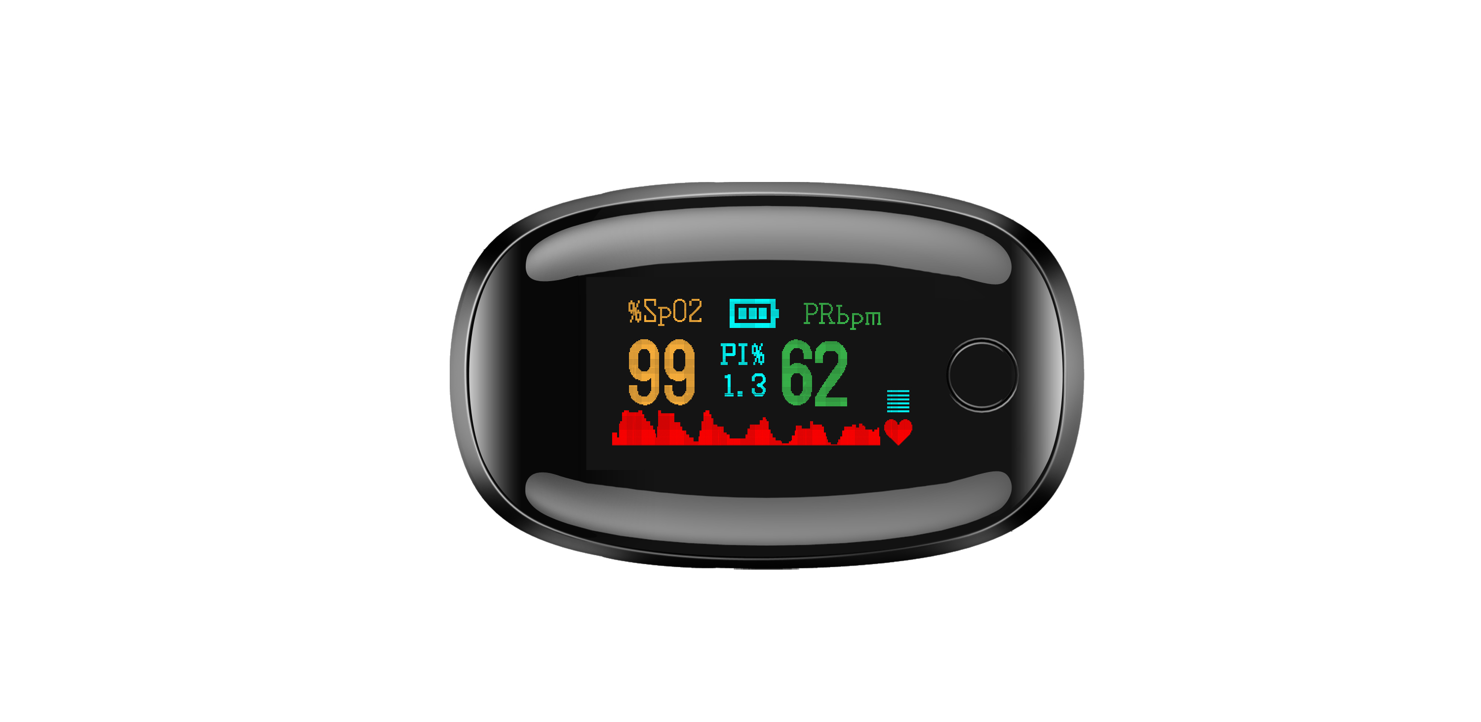 SOURCE Factory Direct Sales Hand-Hold Pulse Oximeter Finger Foreign Trade E-Commerce Oximeter in Stock Wholesale