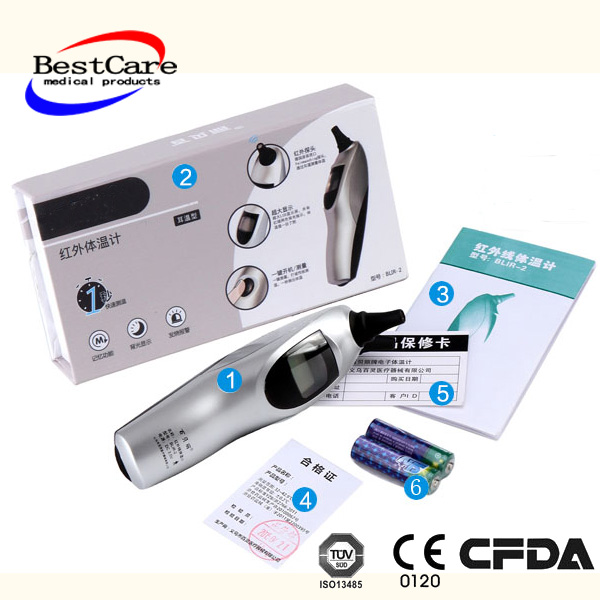 Infrared ear thermometer, infrared forehead thermometer, electronic thermometers, medical supplies, medical equipment
