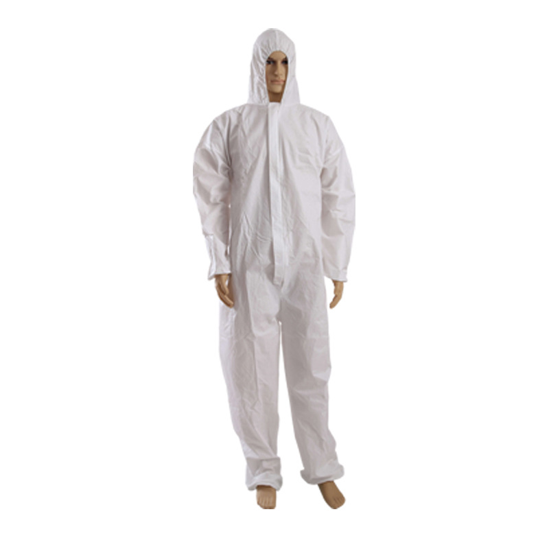 Disposable Protective Clothing Non-Woven Dust-Proof Clothing Enzyme Bath Paint Spraying Clothing Hooded Overalls Pig Farm Farm Isolation