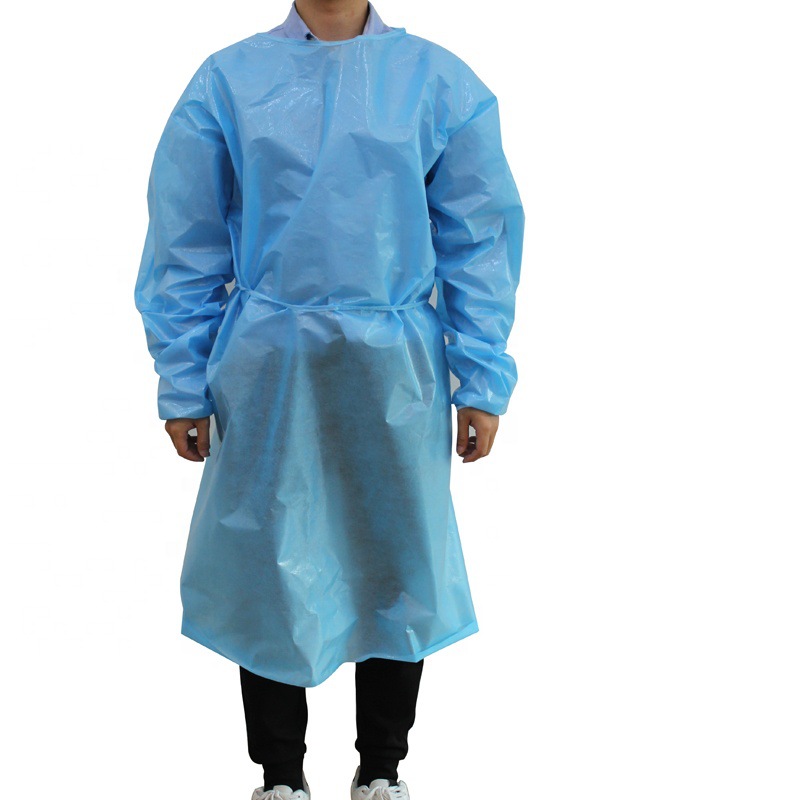 Manufacturers onetime PPPE coated isolation clothing Protective Clothing antistatic clothing nonwoven capacity clothing