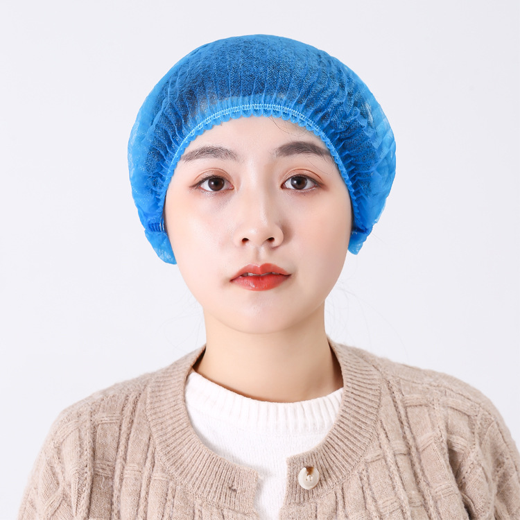Thickened Bar Cap Disposable Non-Woven Fabric Cap Bar Cap Head Cover Mesh Cap Protective Caps Dust Protection Cap Quantity Discounts