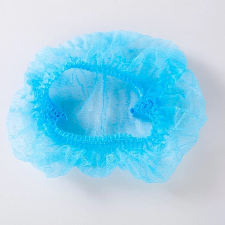 Disposable Non-Woven Dust Bar Cap Restaurant Kitchen Nurse Hat Dust-Free Workshop Head Cover Beauty Salon Head Cover