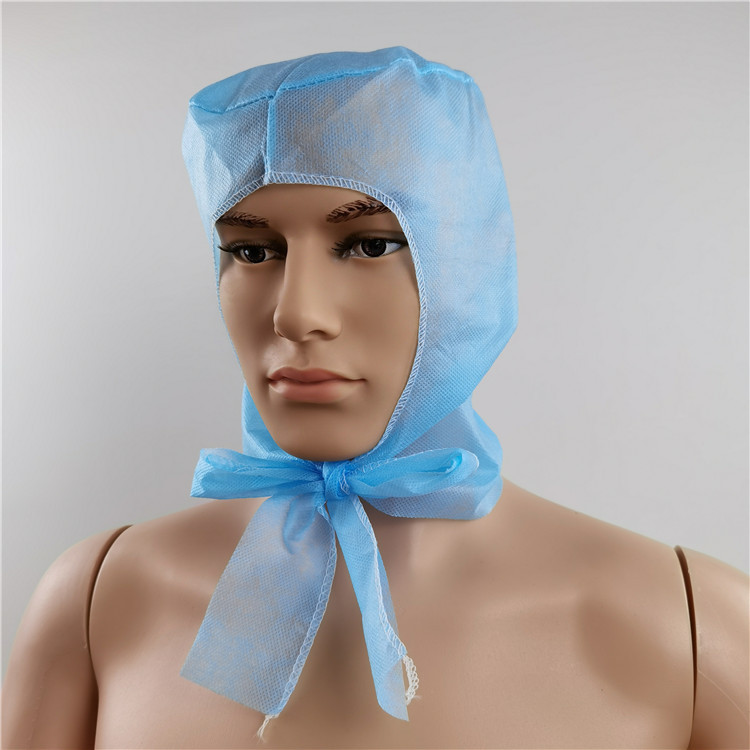 Non-woven head cap Non-Woven Fabric Pirate Hat Beanie Non-Woven Mushroom Cap Protective Caps Source Manufacturer