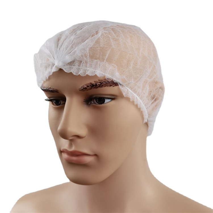 Space Helmet Disposable Non-Woven Fabric Pirate Hat Beanie Non-Woven Mushroom CapNon-woven head cap