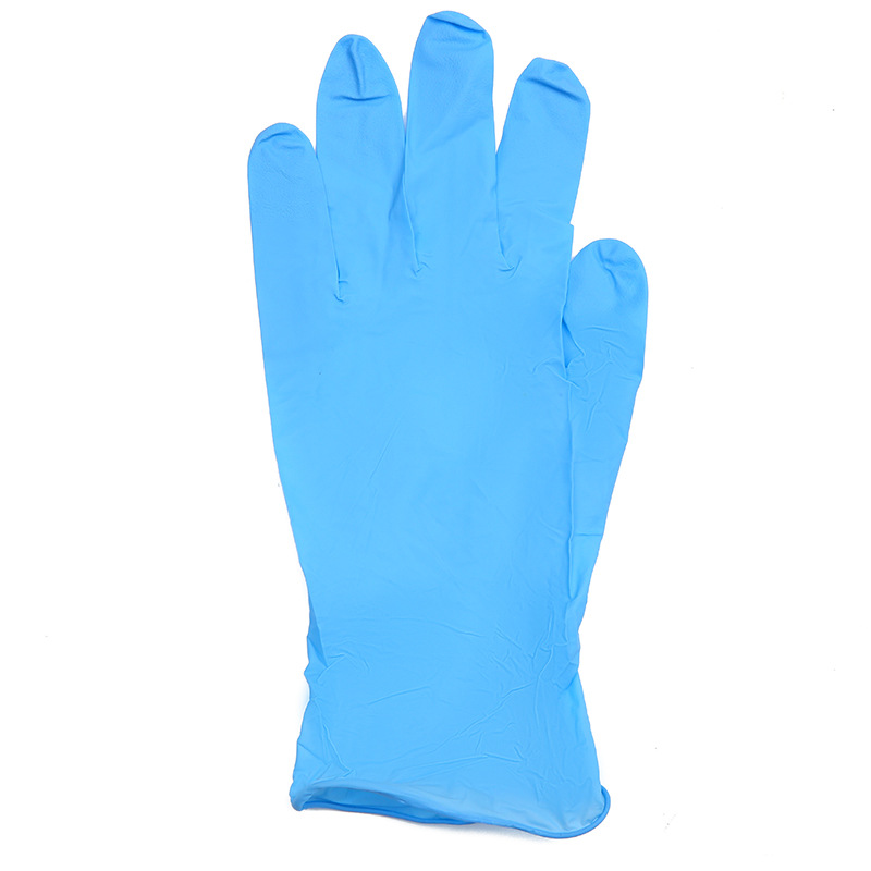 100 PCs 3.5G Disposable Nitrile Gloves Catering Household Rubber Gloves Plastic Protective Gloves Wholesale
