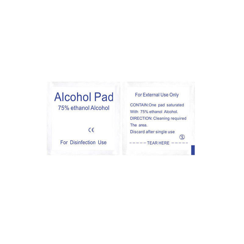 Alcohol Disinfection Cotton Sheets Disposable Mobile Ornament Alcohol Pad Wholesale Customized Alcohol Wipes 100 Pieces/Box