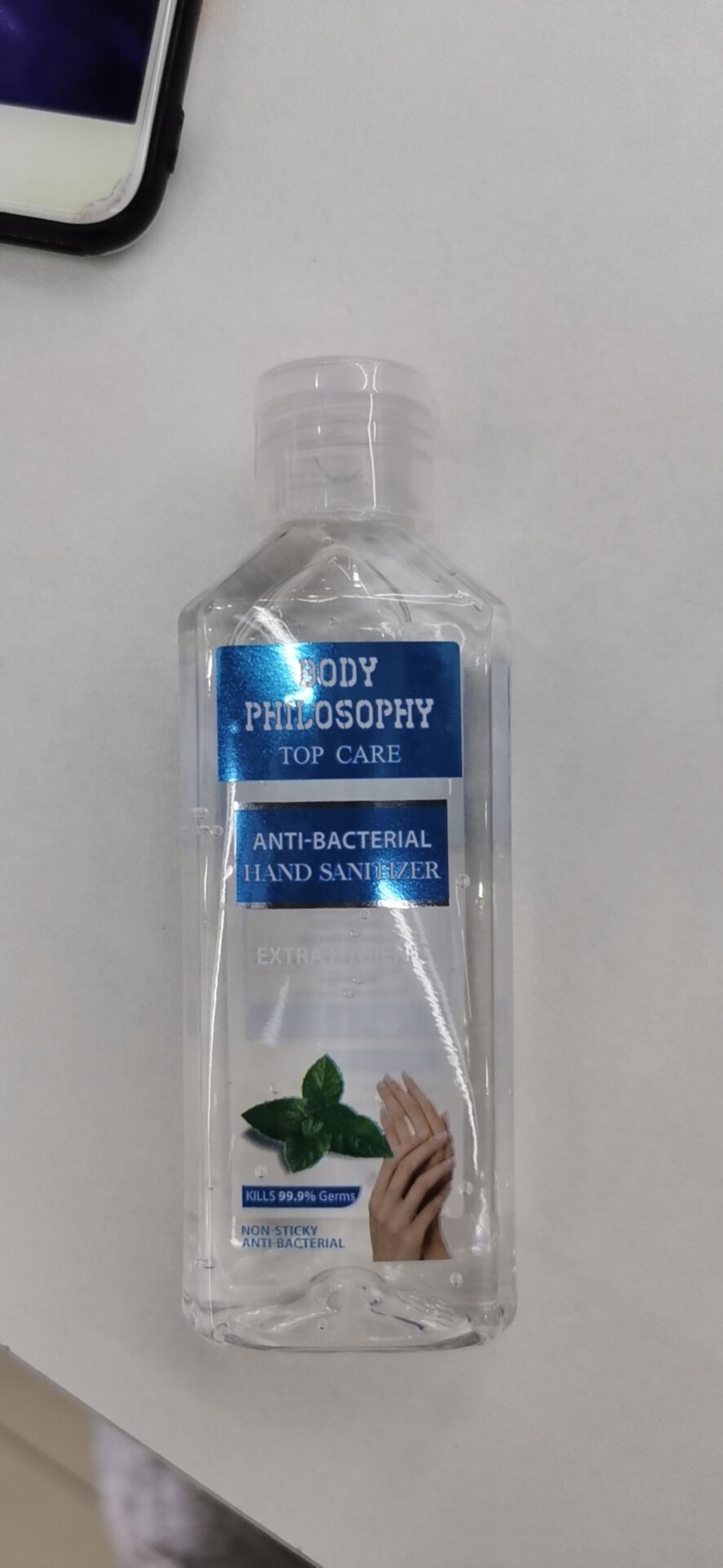 100ml alcohol disinfectant gel water free hand sanitizer