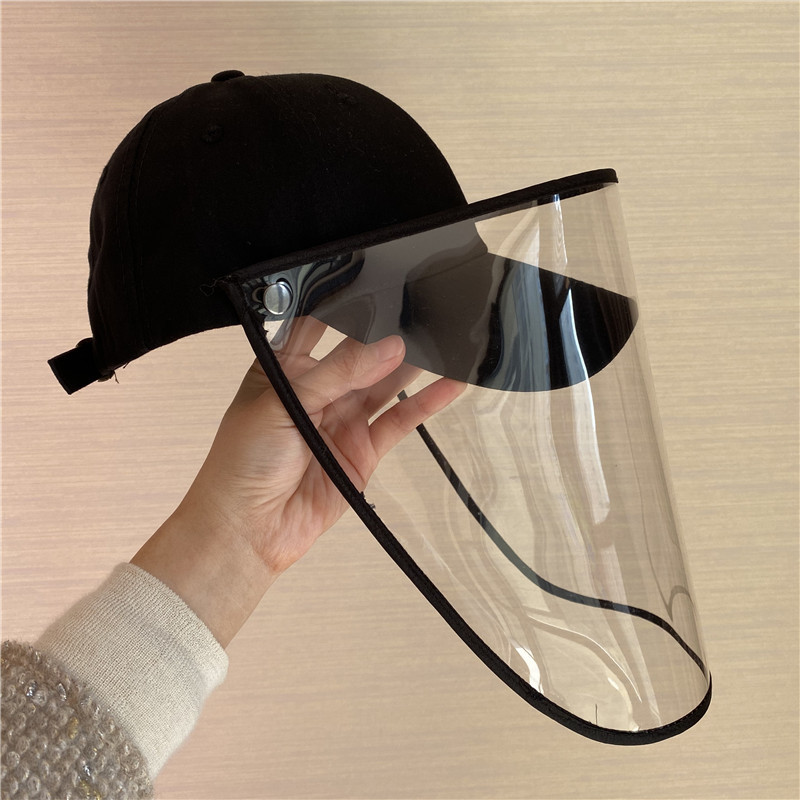 Spot Protective Mask Removable Sun Hat Female Spring and Summer Windproof Anti-droplet Cap