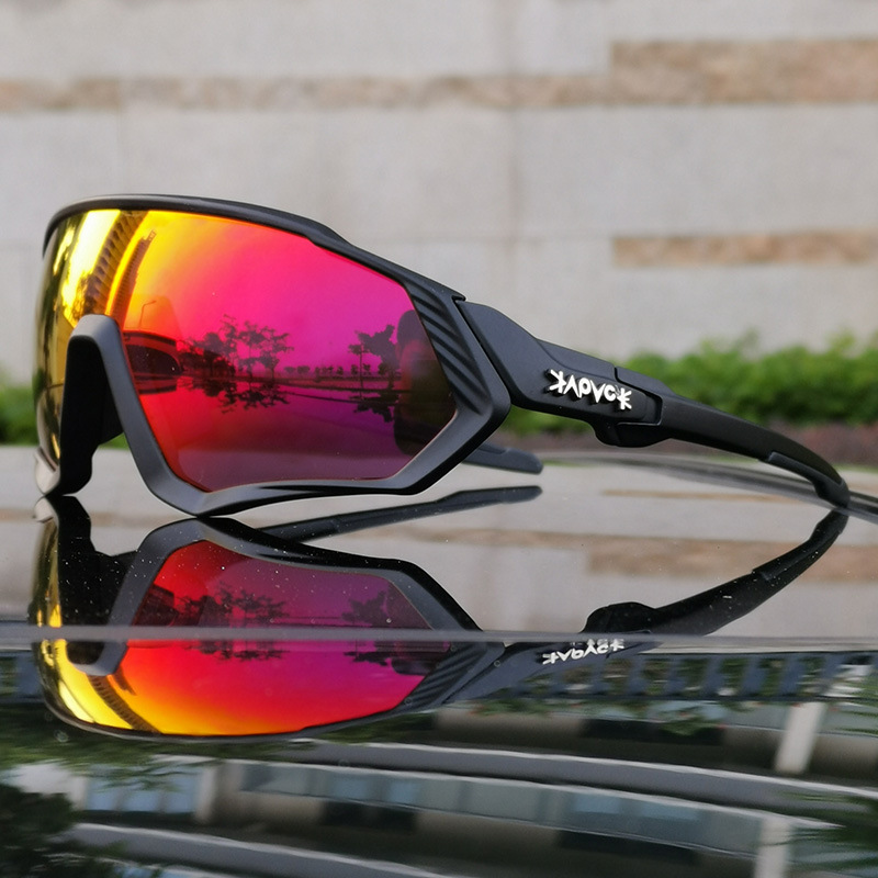 Cross-Border New Kapvoe Glasses for Riding Windproof Sand Polarized Safety Goggles Bicycle Glasses Sports Equipment