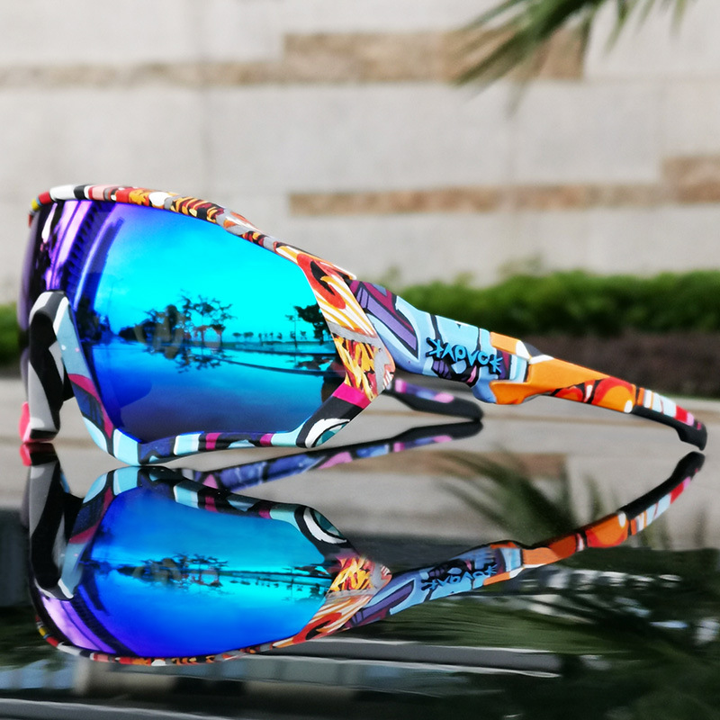 Cross-Border New Kapvoe Glasses for Riding Windproof Sand Polarized Safety Goggles Bicycle Glasses Sports Equipment