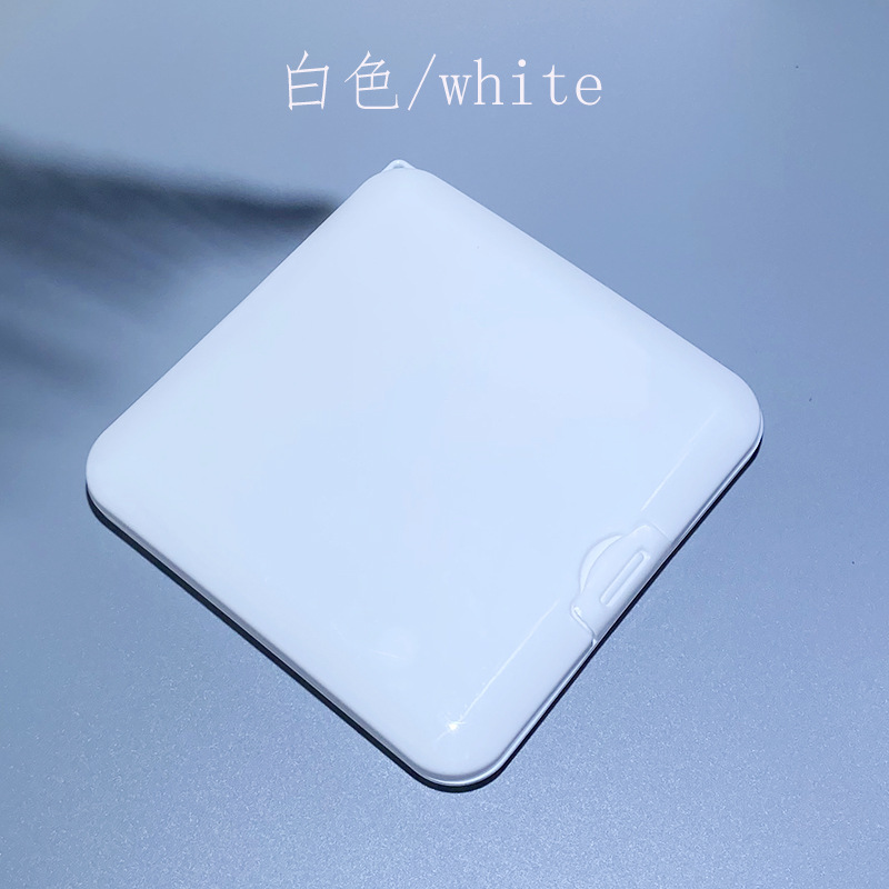 Factory Wholesale New KN95 Square Mask Storage Box Pp Plastic Disposable Mask Dustproof Temporary Storage Box