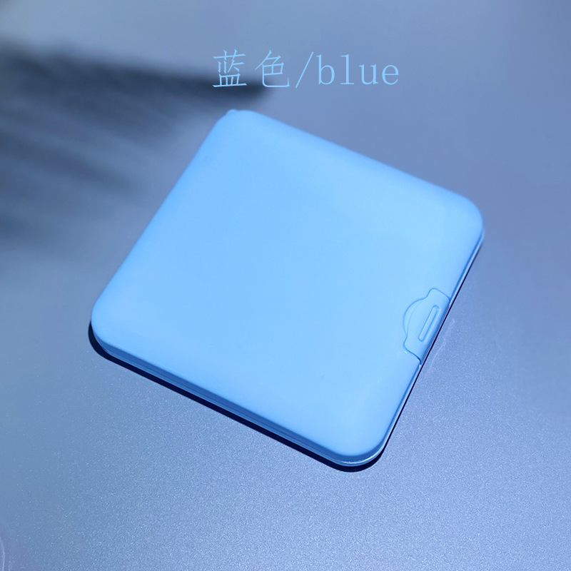 Factory Wholesale New KN95 Square Mask Storage Box Pp Plastic Disposable Mask Dustproof Temporary Storage Box