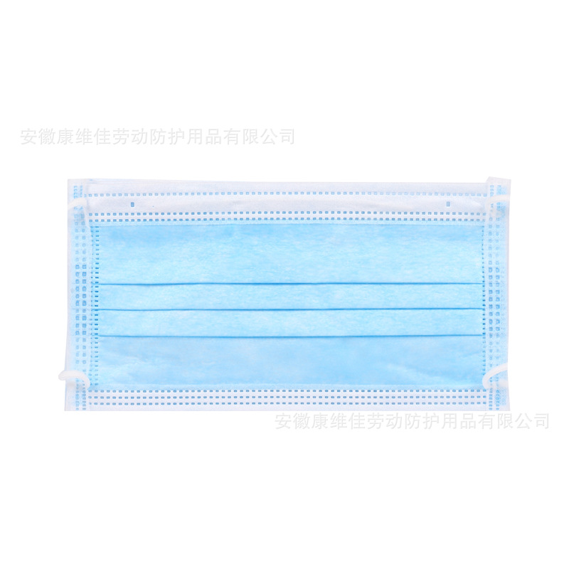 Surgical Mask  Disposable 3-Layer Non-Woven Mask Daily Protective Civil Mask Dustproof Ear Hanging Labor Protection Mask