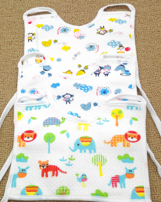 Surgical Mask Type Children&#039;s Waterproof Bib Waterproof Bib Household Supplies