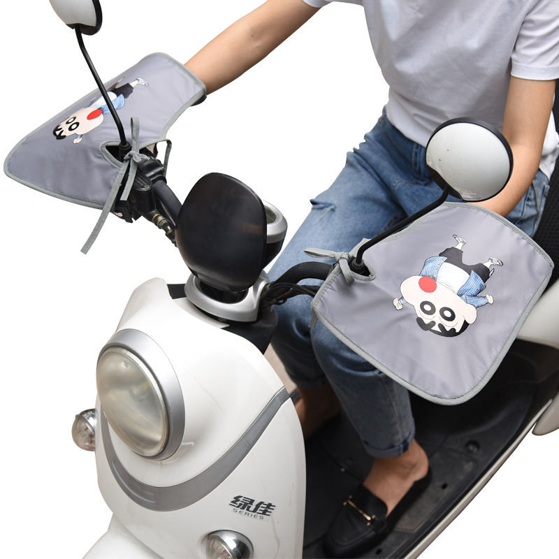 Electrombile Gloves Summer Motorcycle Sunscreen Battery Car Handle Cover Waterproof UV Sunshade Wind Hand Guard Summer