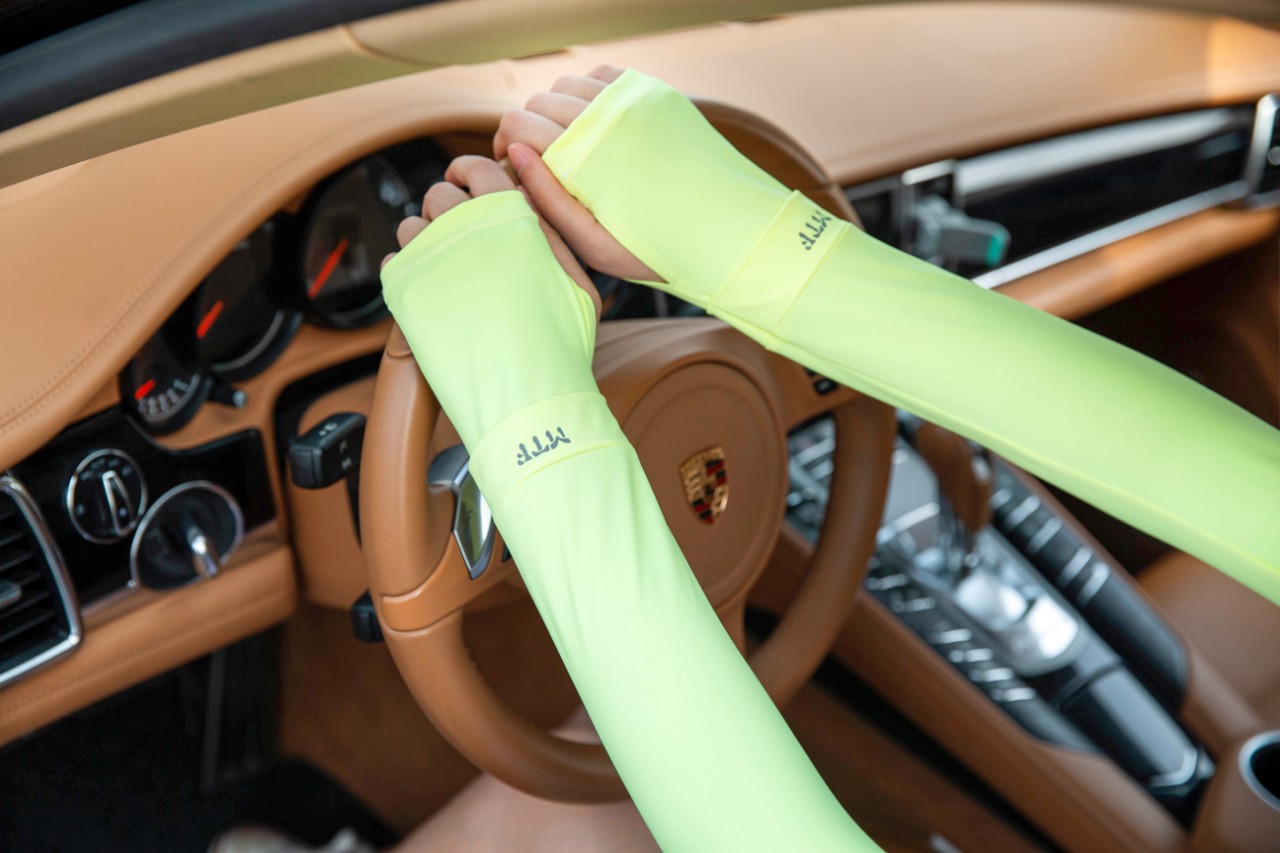 Female ins ice sleeved Hand sleeve protective gloves to Web celebrity Xylitol ice UV hyun sleeve
