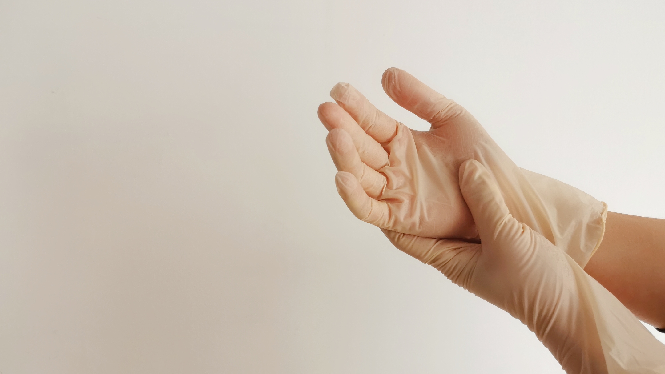 Disposable powder free PVC gloves food grade