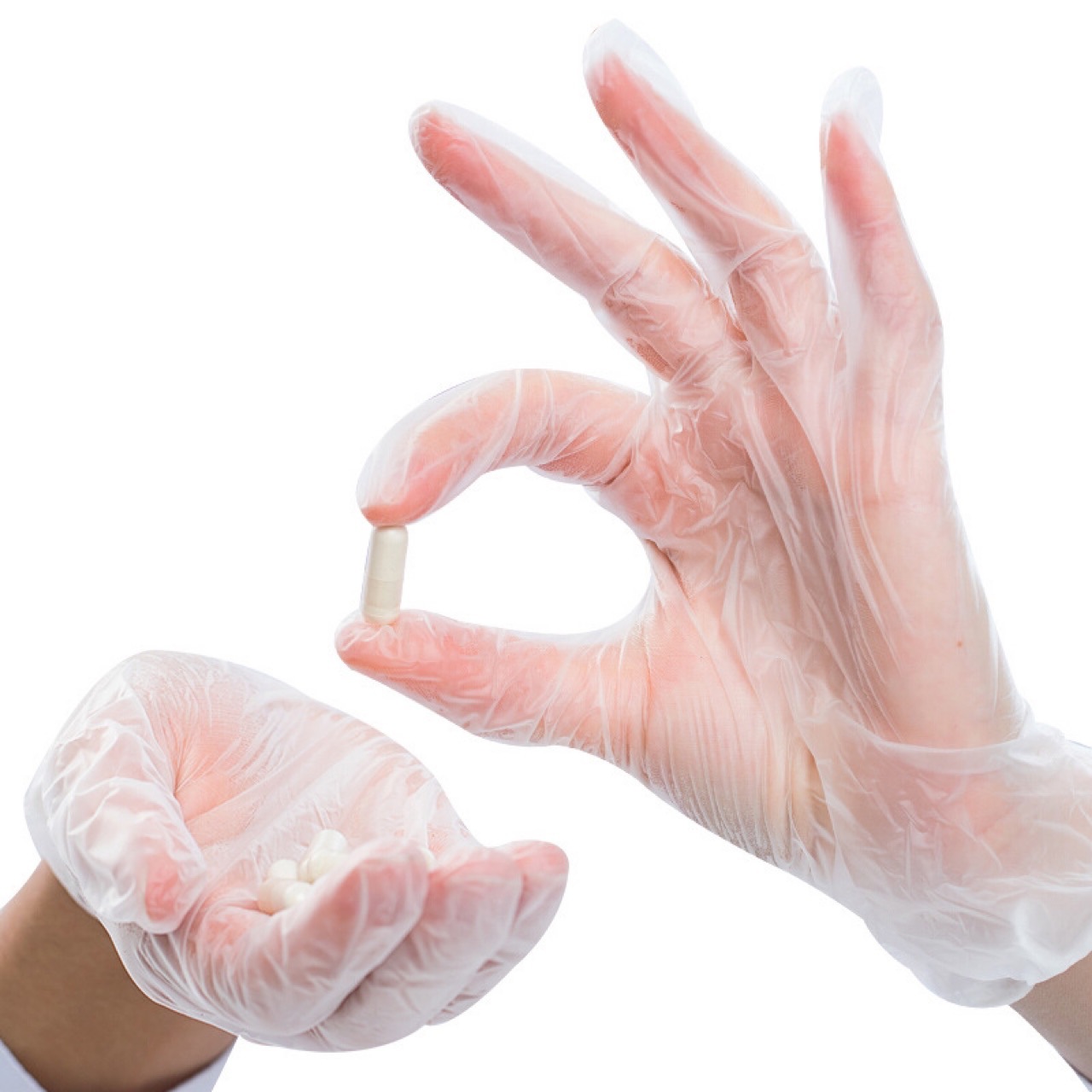 Cross-Border Disposable Protective Gloves PVC Inspection Medical Dental Examination PVC Gloves