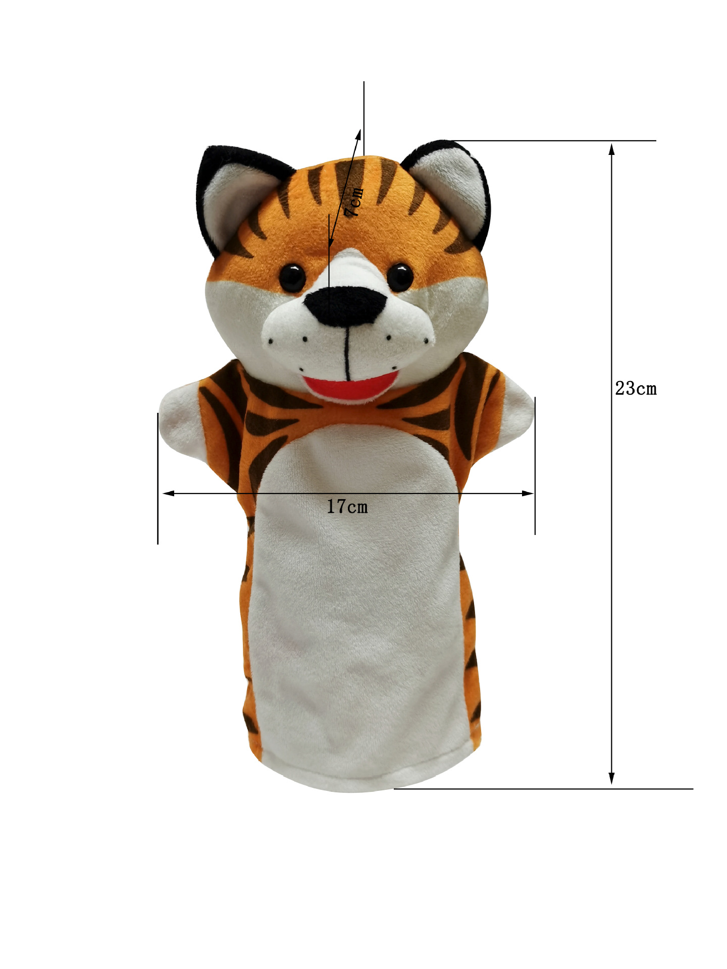 Cute Simulation Forest Puppet Animal Gloves for Performance Doll Parent-Child Game Story Telling Plush Toy Gloves Baby