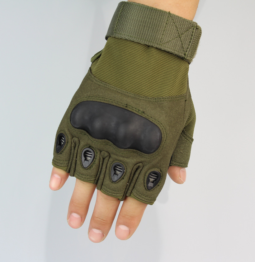Production Wholesale Outdoor Tactics Sports Gloves Non-Slip Cycling Gloves Half-Finger Tactical Gloves Training Gloves