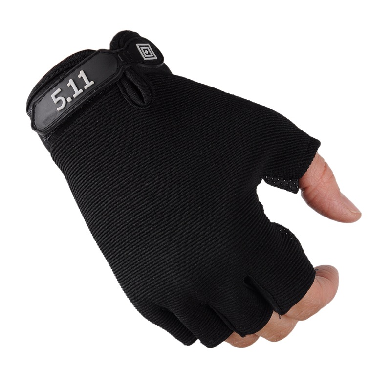 511 Half-Finger Tactical Gloves Men&#039;s Spring Summer Cycling Non-Slip Half Finger Outdoor Sports Fitness Full Finger Gloves for Women