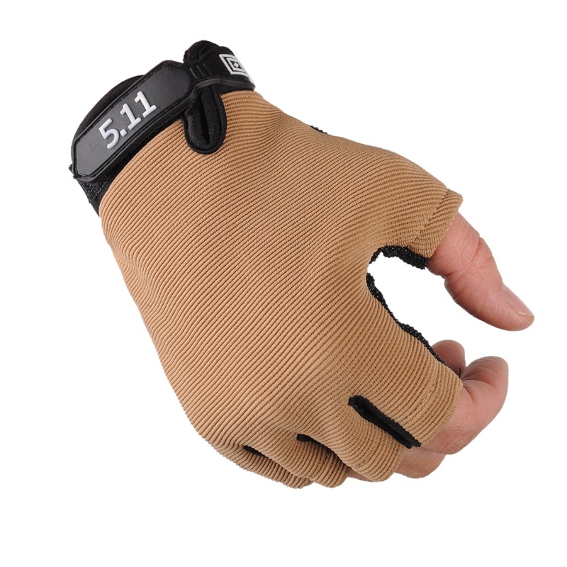 511 Half-Finger Tactical Gloves Men&#039;s Spring Summer Cycling Non-Slip Half Finger Outdoor Sports Fitness Full Finger Gloves for Women