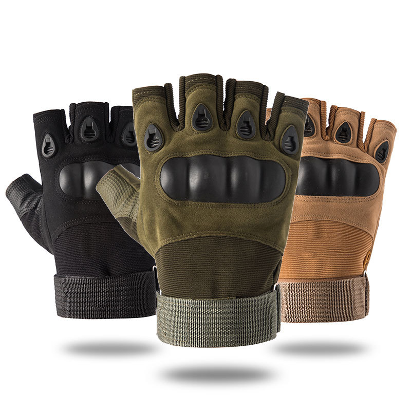 Z903b Special Forces Half-Finger Tactical Gloves Male Exclusive for Cross-Border Motorcycle Military Fans Combat Half Finger One Piece Dropshipping