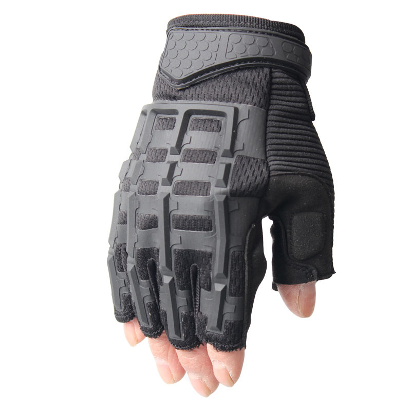 New spot B59 outdoor mountaineering non-slip half-finger gloves men&#039;s motorcycle riding tactical gloves