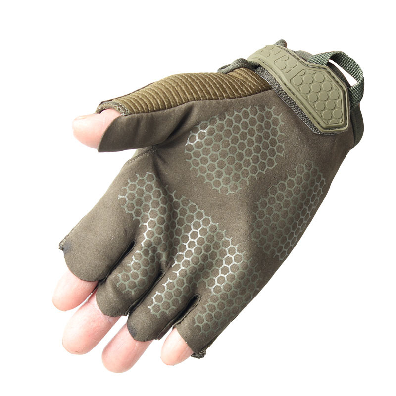 New spot B59 outdoor mountaineering non-slip half-finger gloves men&#039;s motorcycle riding tactical gloves