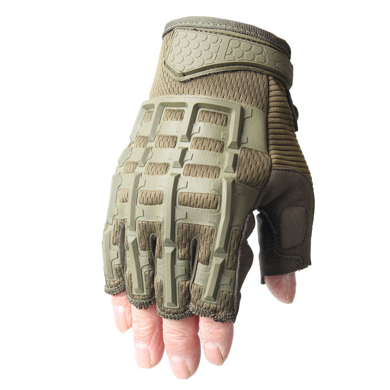 New spot B59 outdoor mountaineering non-slip half-finger gloves men&#039;s motorcycle riding tactical gloves