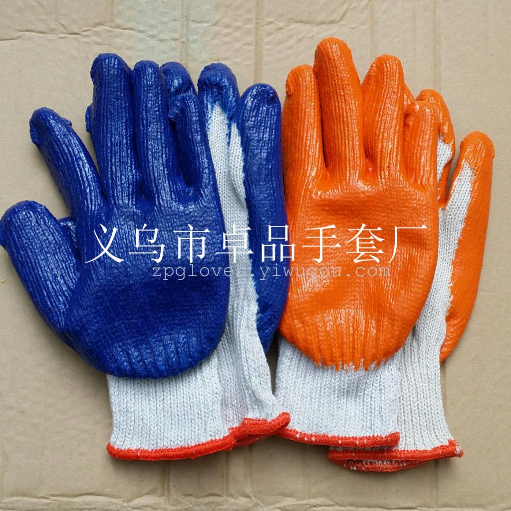 Manufacturers selling 85 grams of plate hanging plastic gloves 7 needle