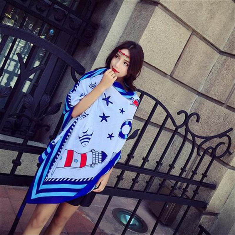 18 Autumn New Scarf Women&#039;s Summer Sunscreen Shawl Air Conditioning Variety Scarf Cape Scarf