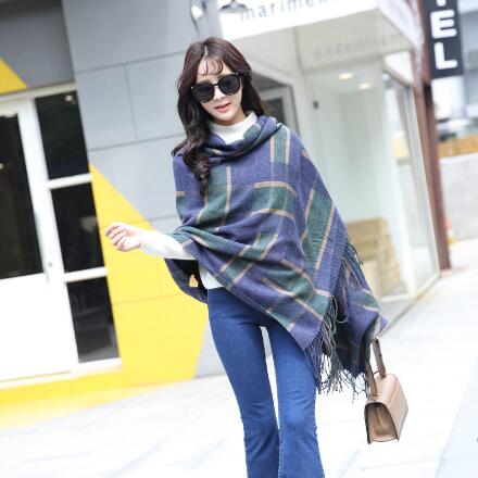 Autumn/winter scarf lady&#039;s travel shawl the style of cashmere han edition ZG cross ethnic wind