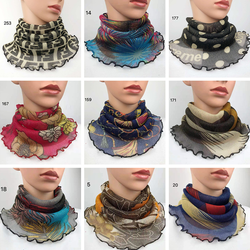  Sun Protection Veil Mask Female Neck Protection Bandana Multi-Functional Pullover Scarf Clearance Stall Voile Scarf