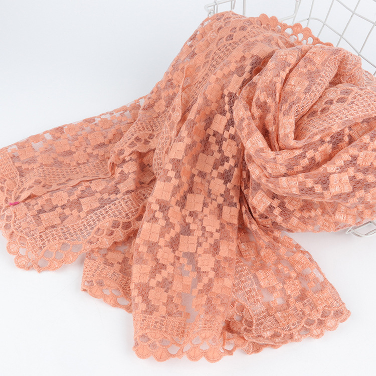 Scarf Women&#039;s Summer Sunscreen Shawl Cashmere Beach Towel Thin Scarf Versatility for Traveling Long Scarf Voile Scarf